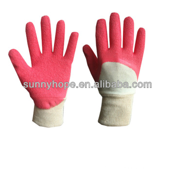 Interlock liner with latex gloves